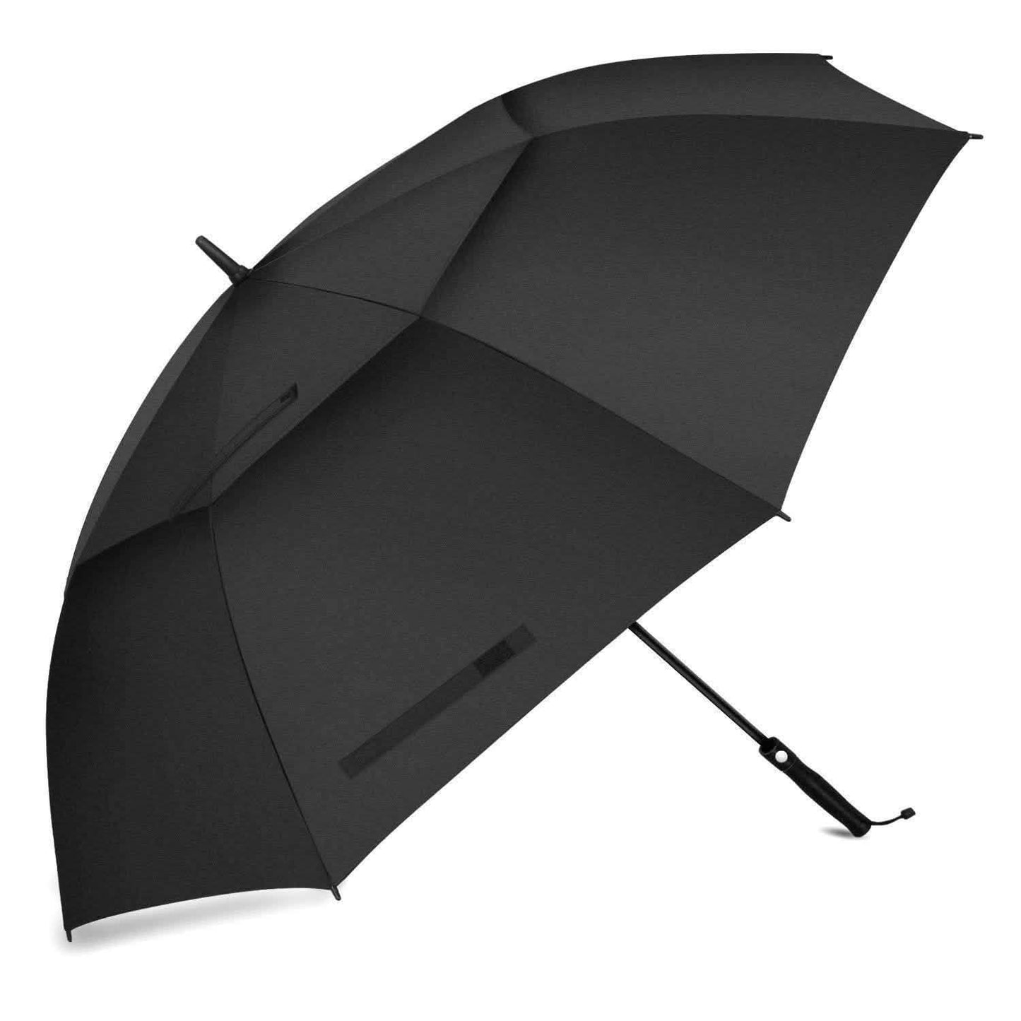 68" Automatischer Golfschirm - Schwarz