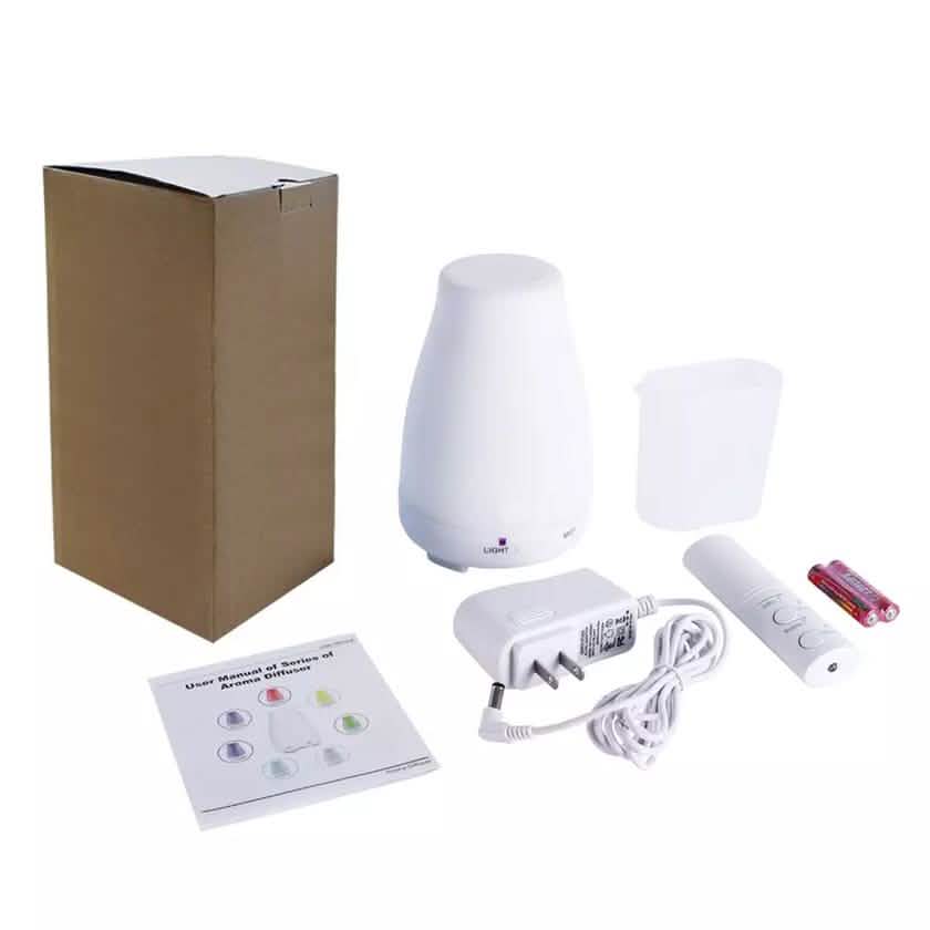 7 Farben LED 200 ml Ultraschall Aroma Diffuser und Luftbefeuchter mit Fernbedienung