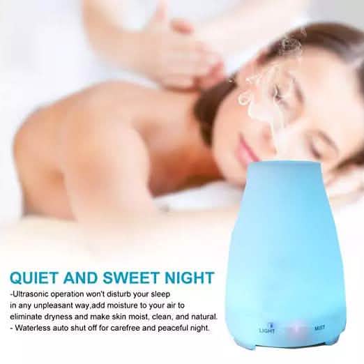 7 Farben LED 200 ml Ultraschall Aroma Diffuser und Luftbefeuchter mit Fernbedienung