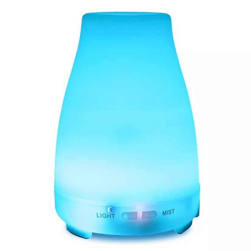 7 Farben LED 200 ml Ultraschall Aroma Diffuser und Luftbefeuchter mit Fernbedienung