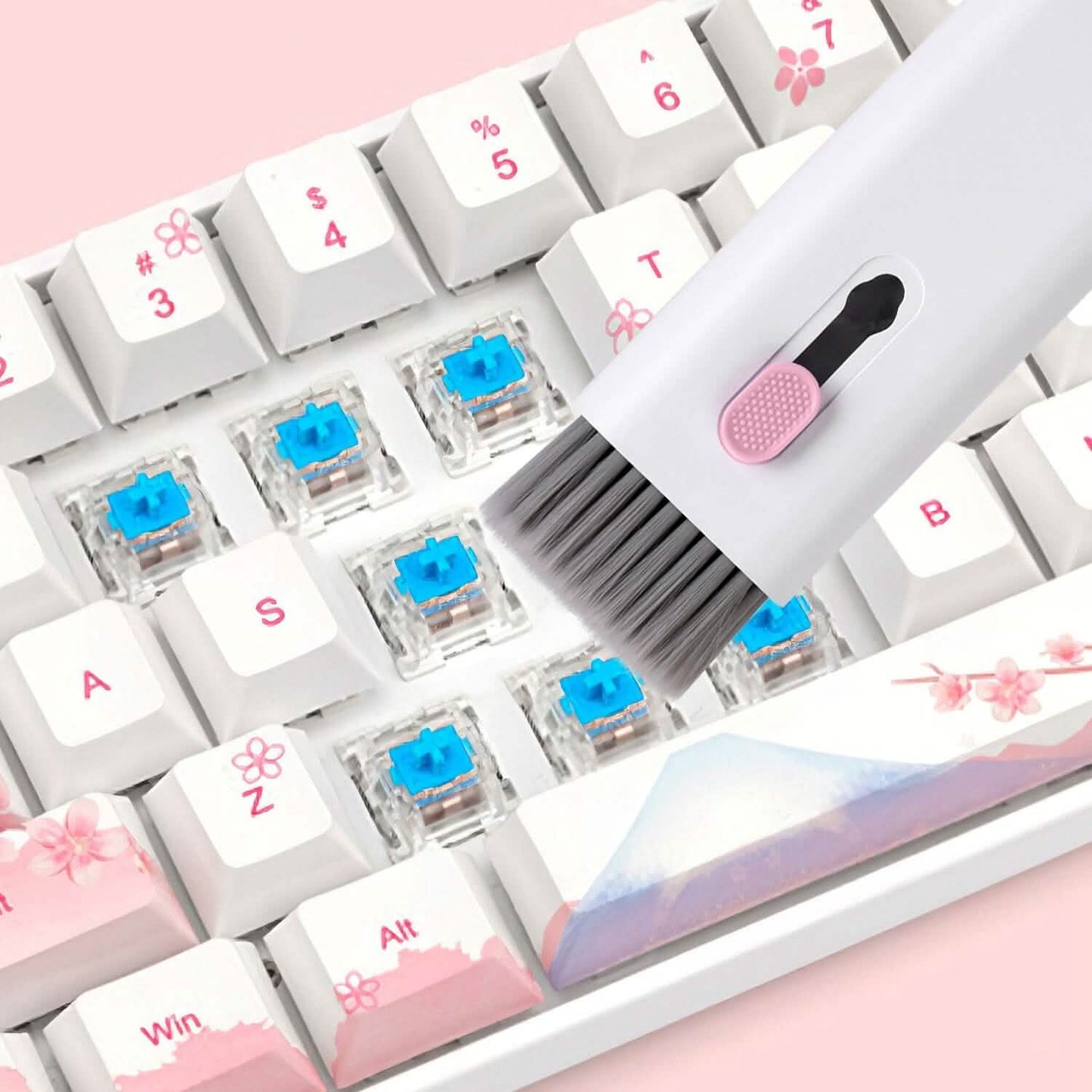 7-in-1 Laptop-Tastatur-Staubwischbürste