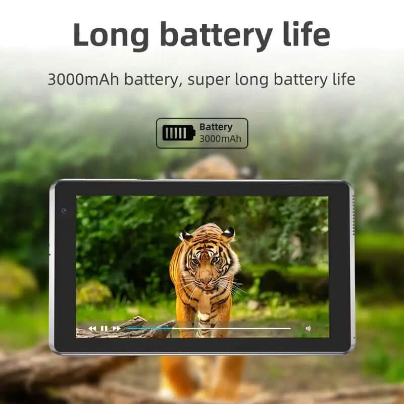 Android 12.0, Dual-Kamera 7"-Tablet mit 32 GB RAM & Speicher