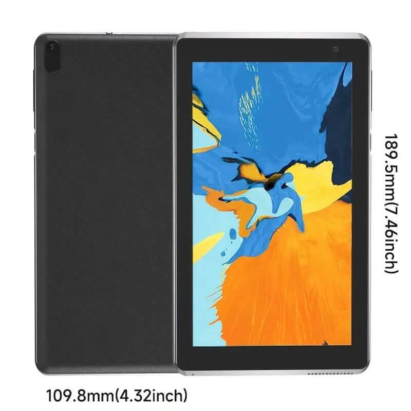 Android 12.0, Dual-Kamera 7"-Tablet mit 32 GB RAM & Speicher