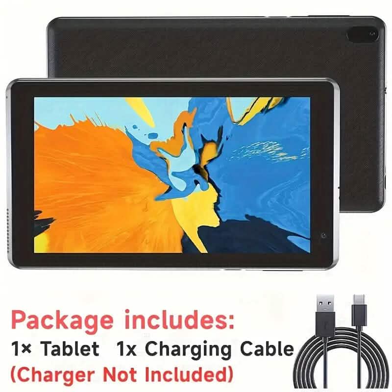 Android 12.0, Dual-Kamera 7"-Tablet mit 32 GB RAM & Speicher