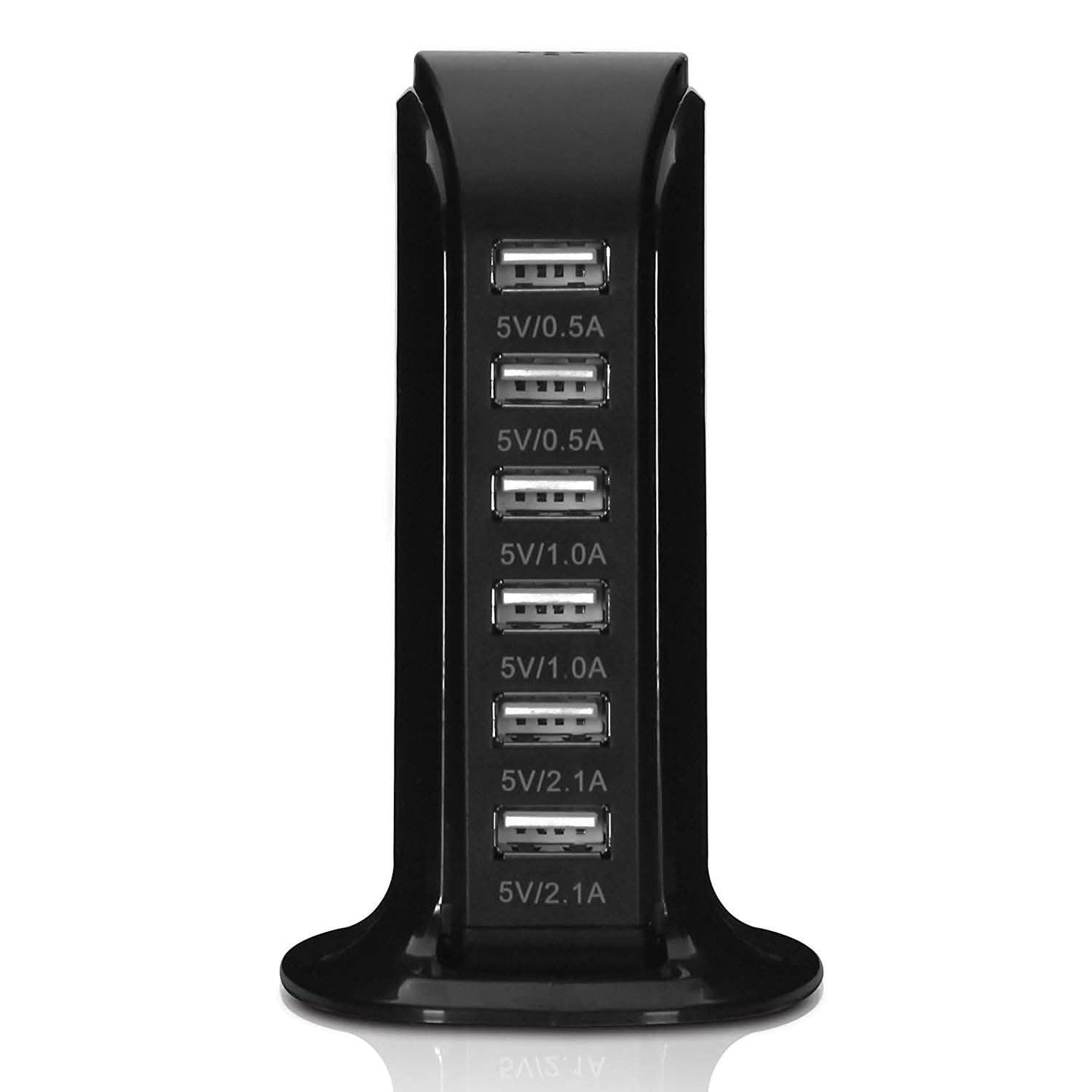 40-Watt-6-Port-USB-Ladestation für Smartphones und Tablets