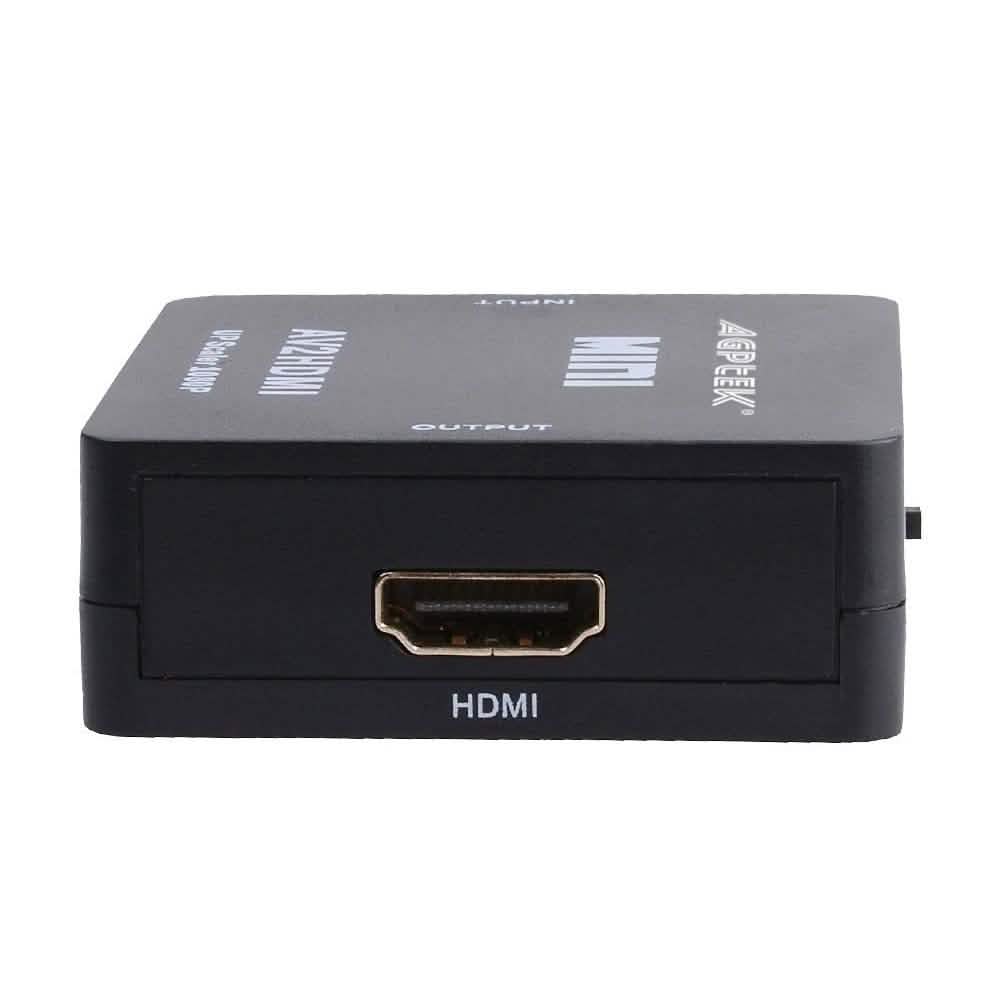 720p 1080p AGPtek Mini Composite AV CVBS 3RCA zu HDMI Video Konverter Adapter
