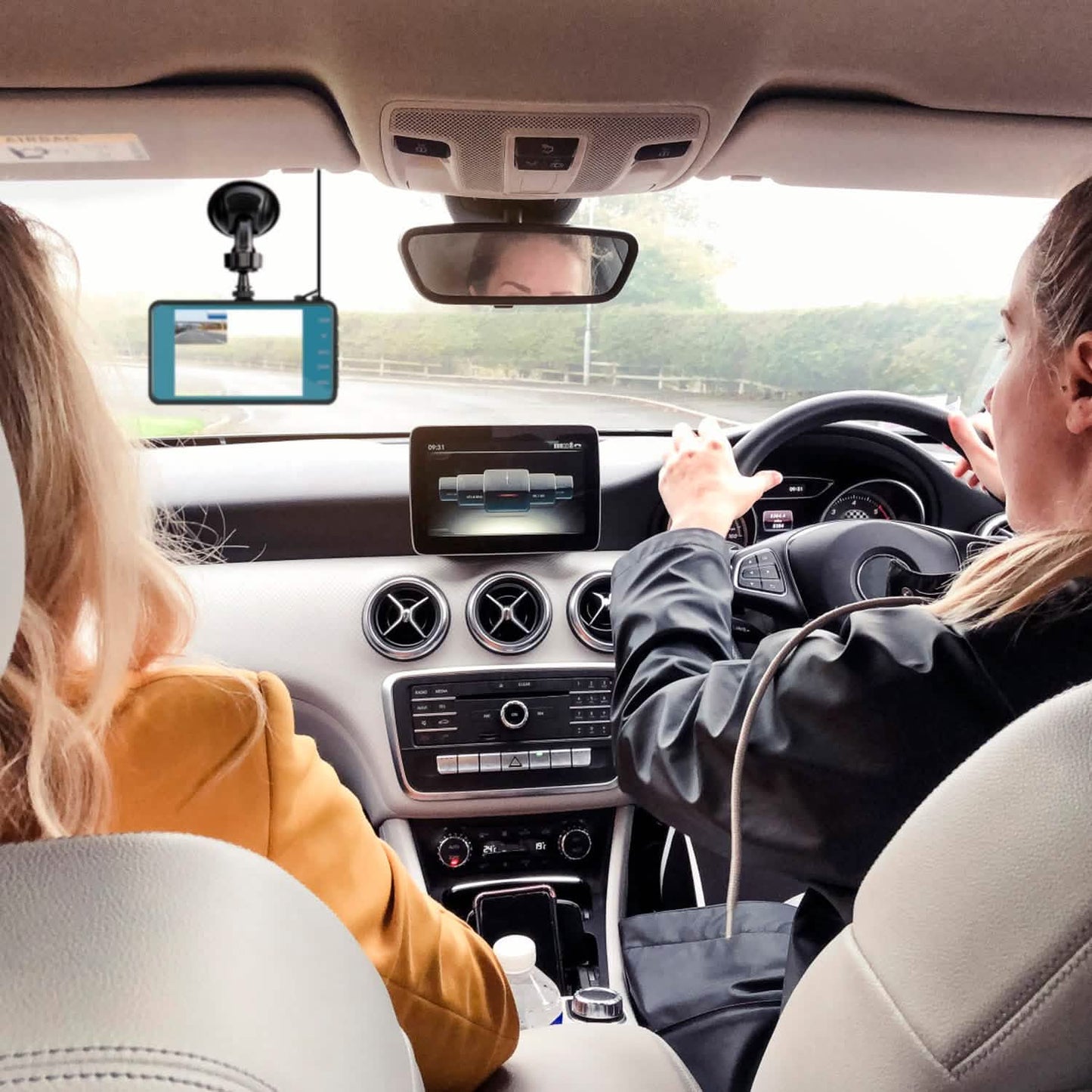 720P Dual-Dashcam-Recorder mit Bewegungserkennung