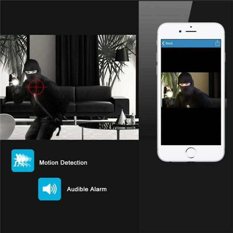 720P WiFi IP-Kamera Bewegungserkennung