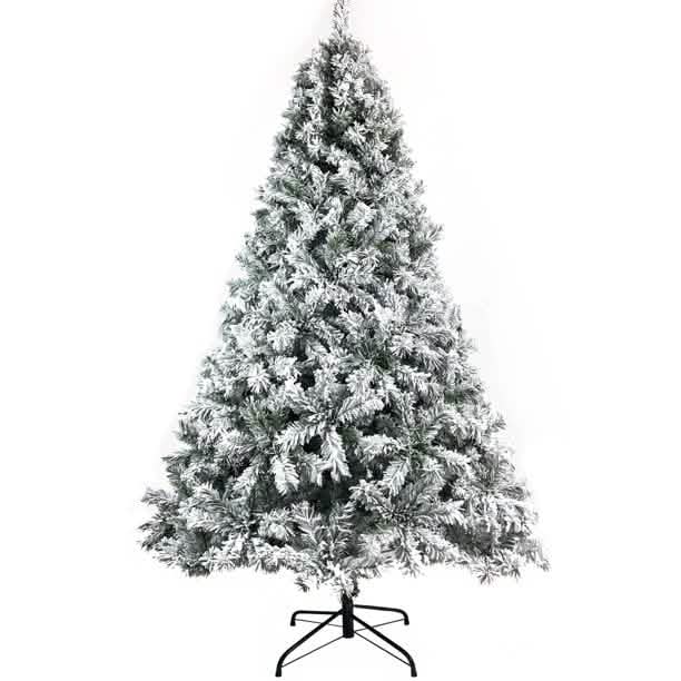 2,28 m hoher künstlicher Weihnachtsbaum mit Klappscharnieren