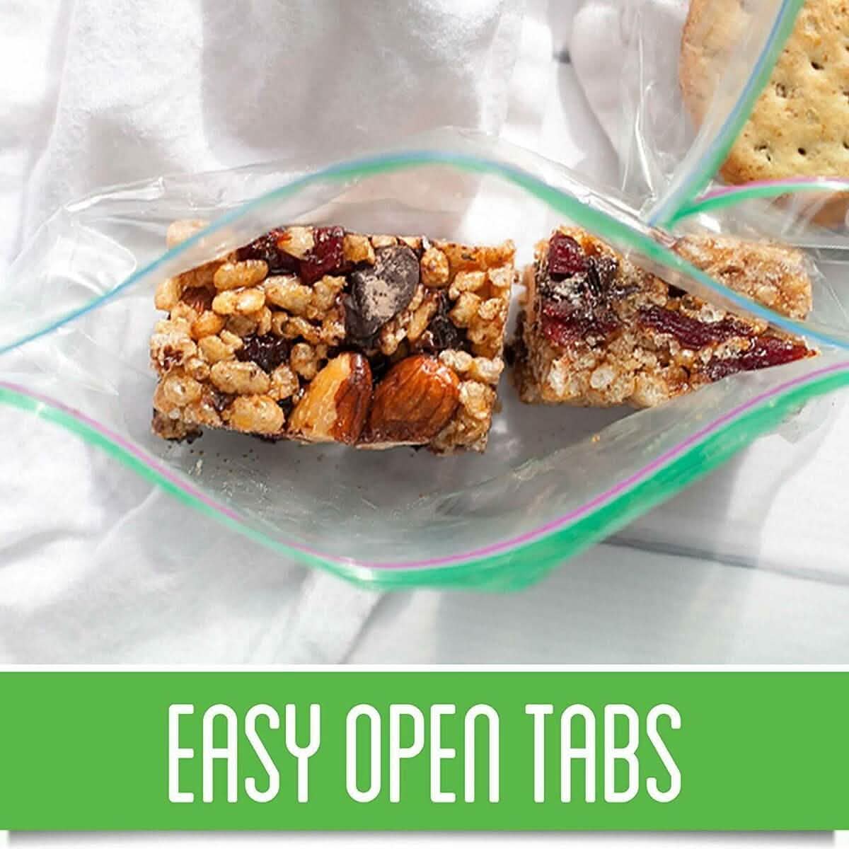 750 Stück: Ziploc Snackbeutel mit Grip n’ Seal