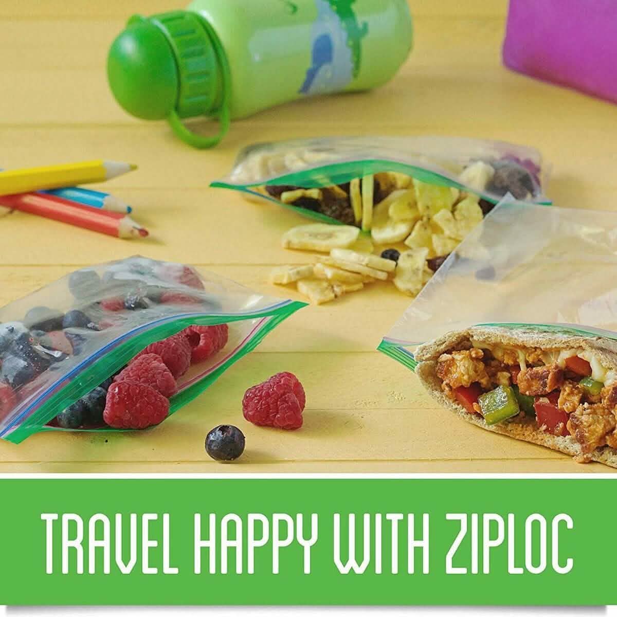 750 Stück: Ziploc Snackbeutel mit Grip n’ Seal