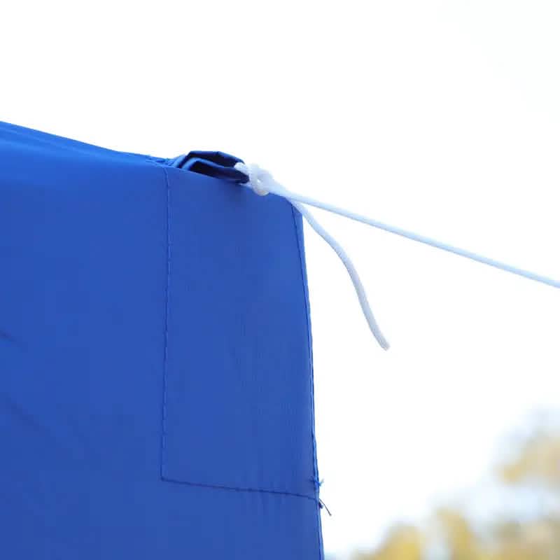 Outdoor 3x3 m Pop-Up Pavillon Zelt mit abnehmbarer Seitenwand mit Reißverschluss