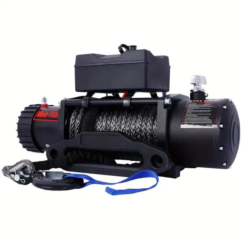 Elektrische Winde – 12V Gleichstrom für Abschleppwagen Offroad mit kabelloser Fernbedienung
