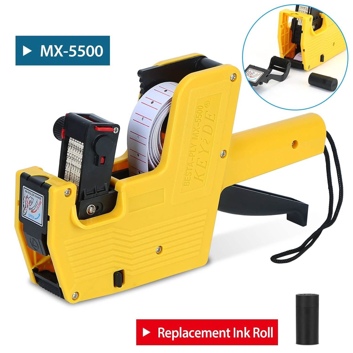 8-stellige Preisauszeichnungsmaschine