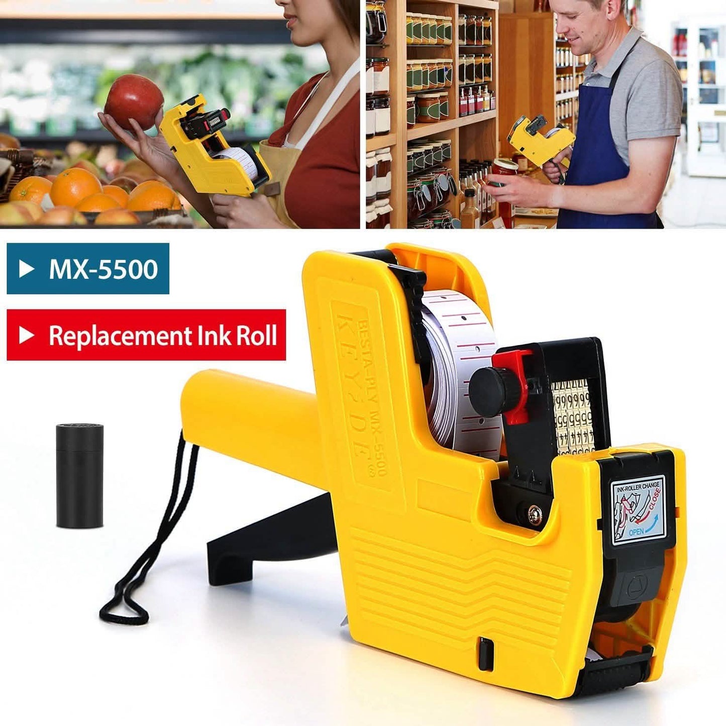 8-stellige Preisauszeichnungsmaschine