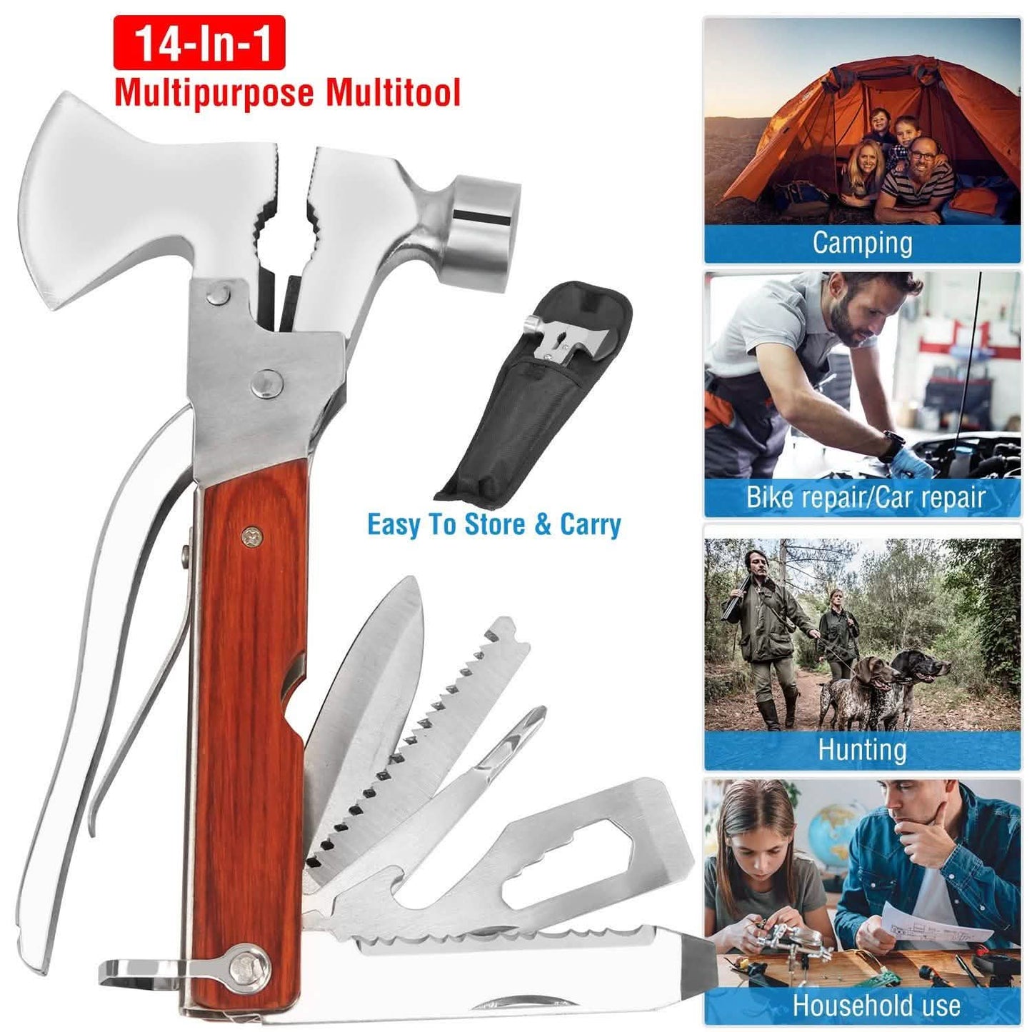 8-in-1 Hammer-Werkzeugsatz