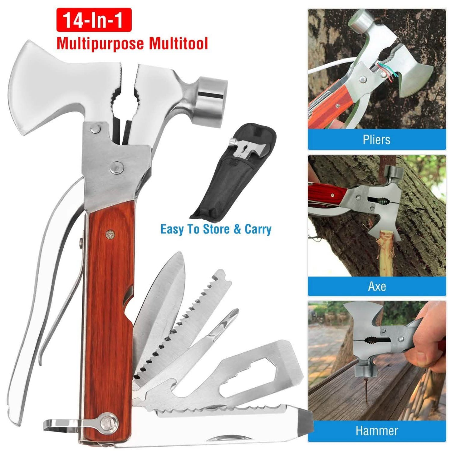 8-in-1 Hammer-Werkzeugsatz