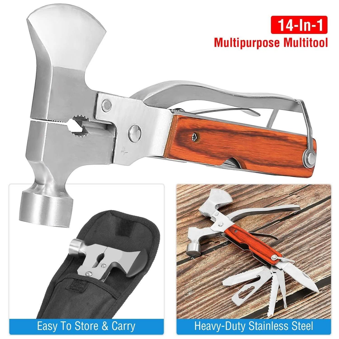 8-in-1 Hammer-Werkzeugsatz