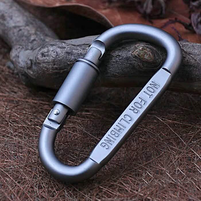8er-Pack: Aluminium-Outdoor-Karabiner