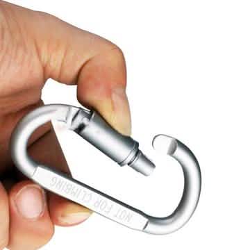 8er-Pack: Aluminium-Outdoor-Karabiner