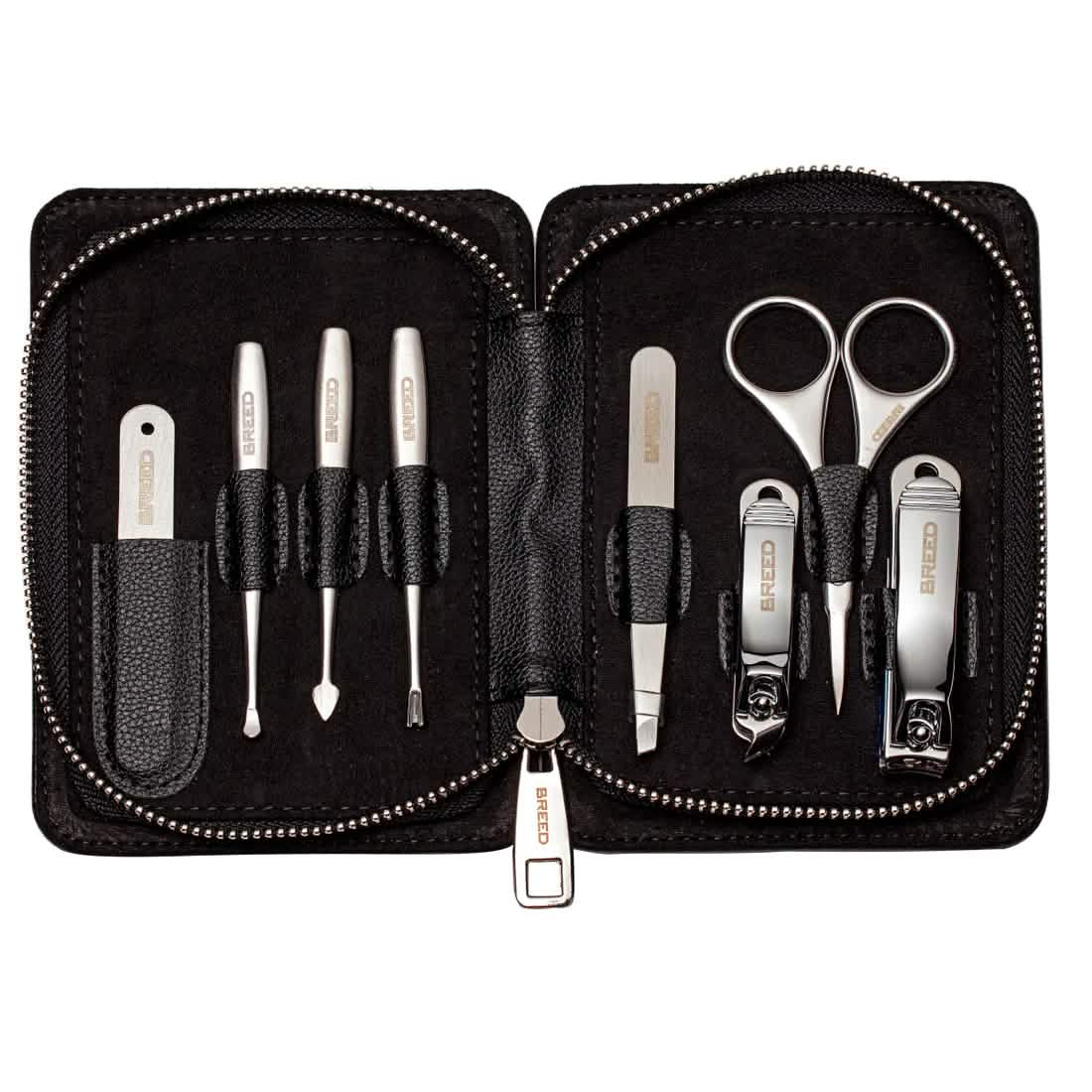 8-teiliges Set: Breed Katana Chirurgenstahl Pflege-Kit
