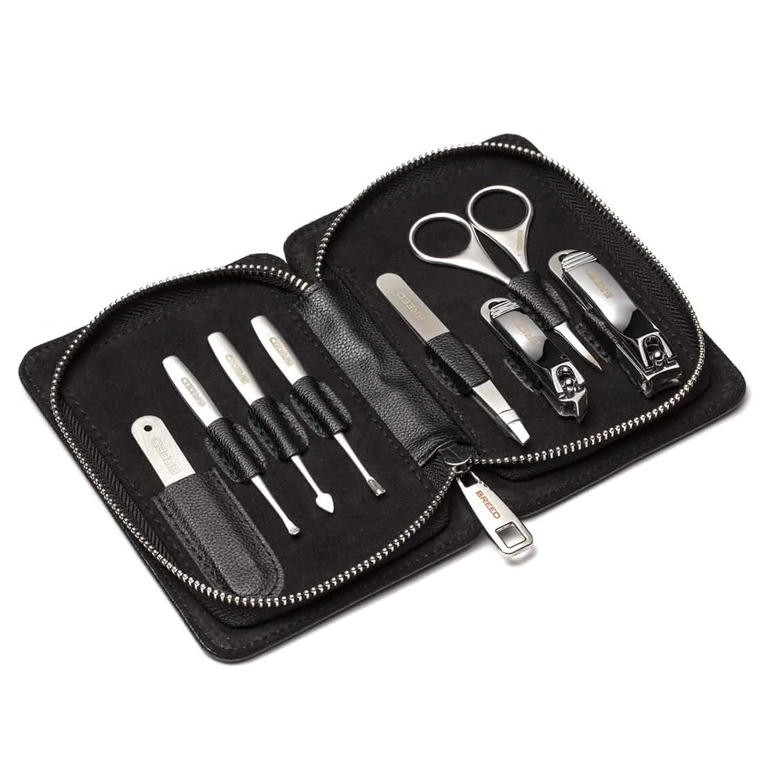 8-teiliges Set: Breed Katana Chirurgenstahl Pflege-Kit