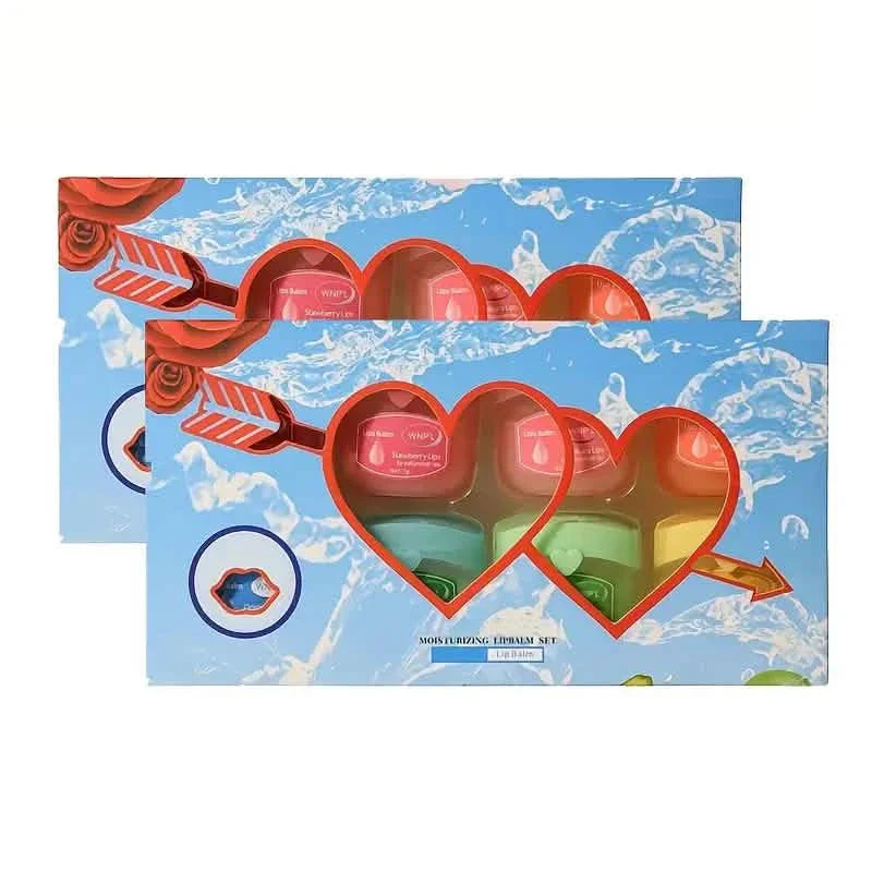 8er-Set: Feuchtigkeitsspendendes Lippenstift-Set – langanhaltend, feuchtigkeitsspendend und pflegend für trockene Lippen