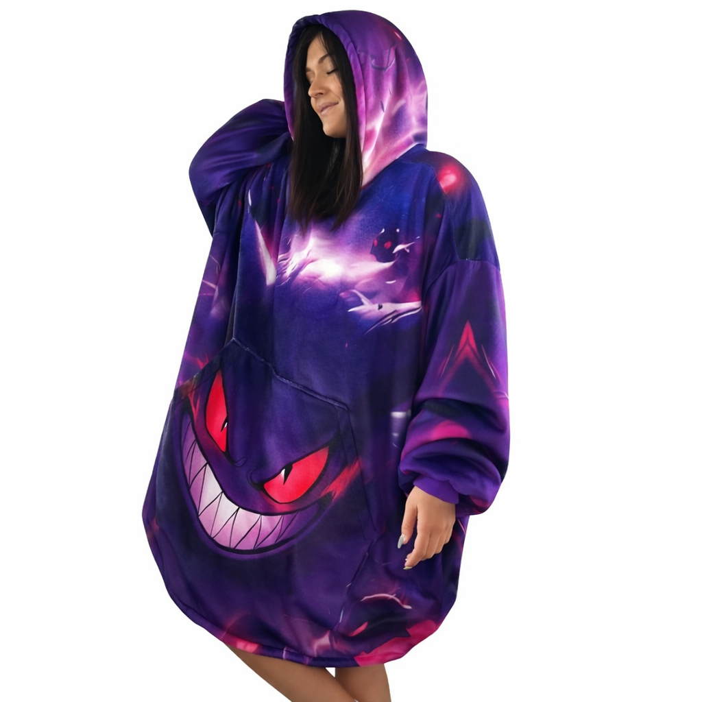 Gengar tragbarer Deckenpullover für Kinder & Erwachsene