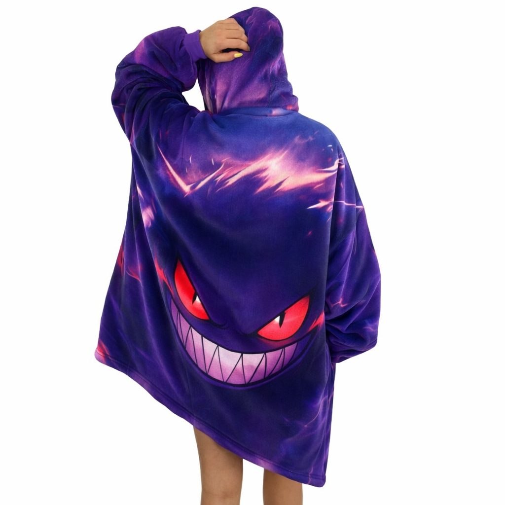 Gengar tragbarer Deckenpullover für Kinder & Erwachsene
