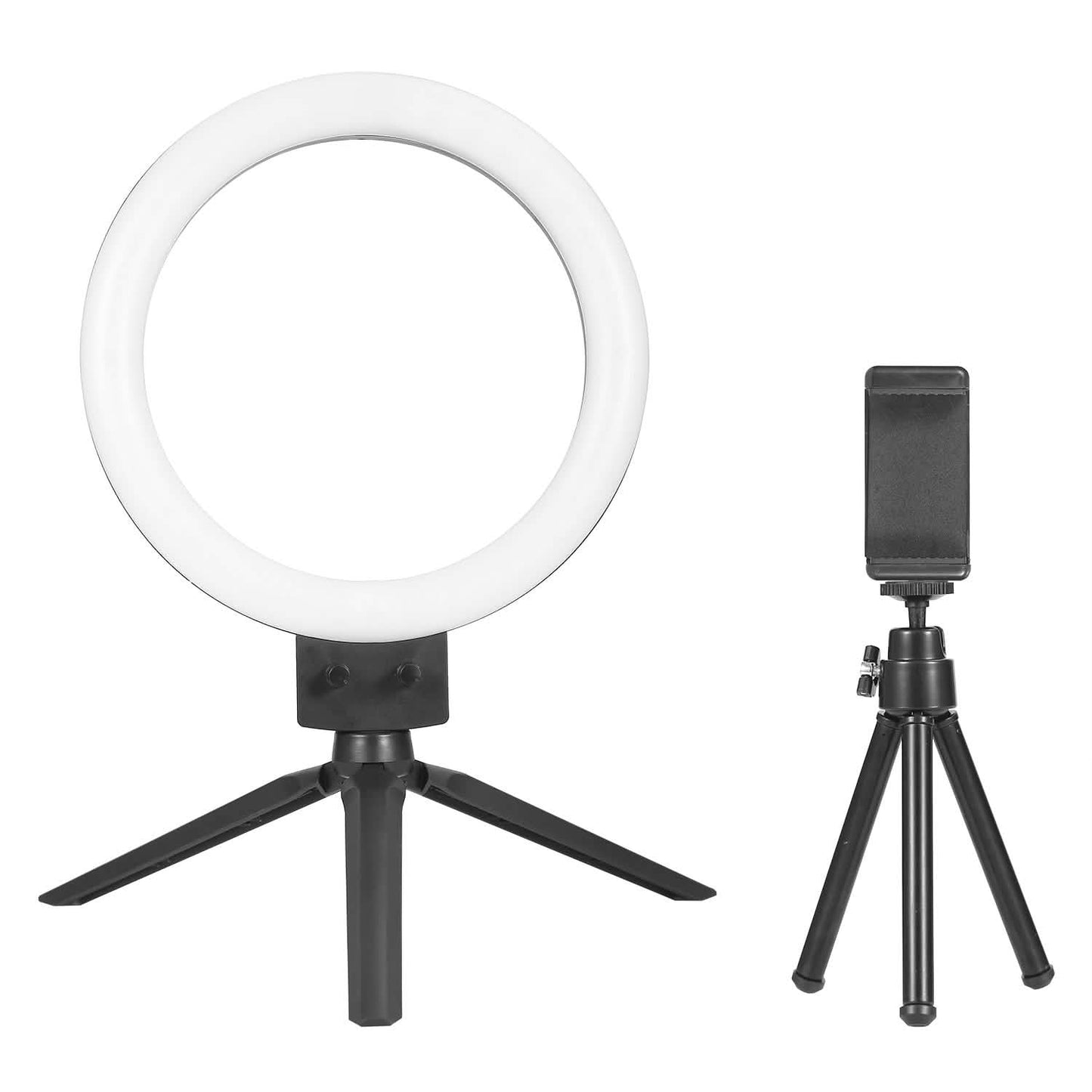 9-Zoll-dimmbare LED-Ringlampe mit Stativ
