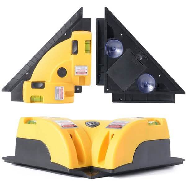 90-Grad-Vertikal-Horizontal-Laserlinien-Winkelmesswerkzeuge