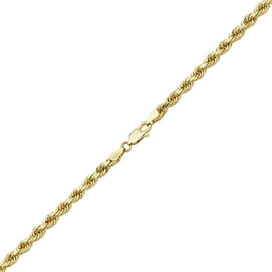 .925 Sterlingsilber 1,5 mm diamantgeschliffene Seilkette Halskette