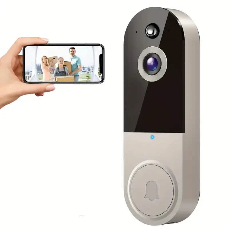 1080P HD intelligente Türklingelkamera mit KI-Erkennung und Nachtsicht