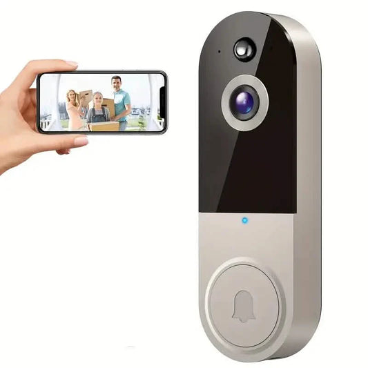 1080P HD intelligente Türklingelkamera mit KI-Erkennung und Nachtsicht