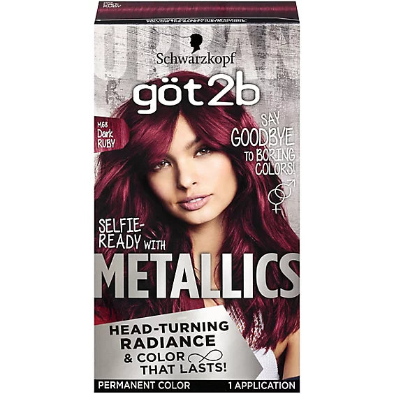 Metallic Permanente Haarfarbe