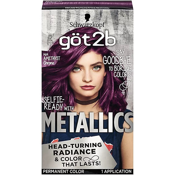 Metallic Permanente Haarfarbe