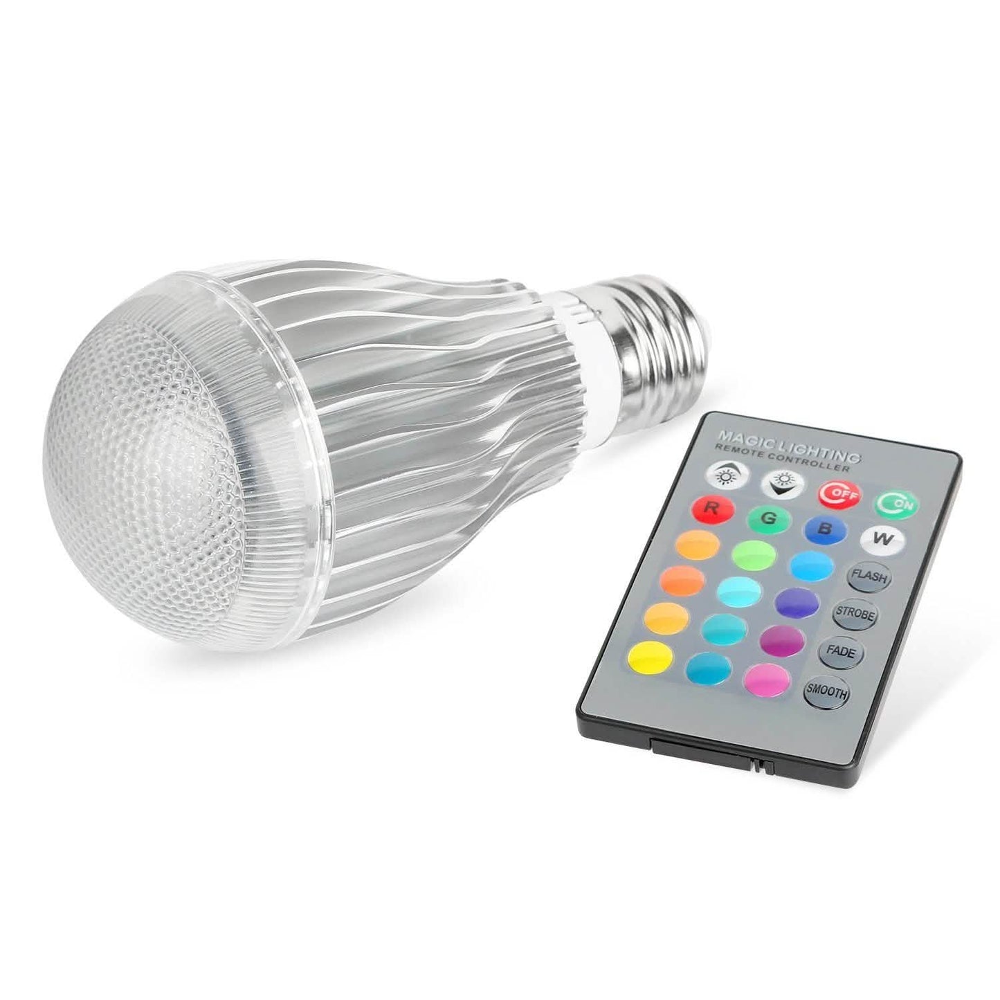 9W LED-Lampe E27 RGB