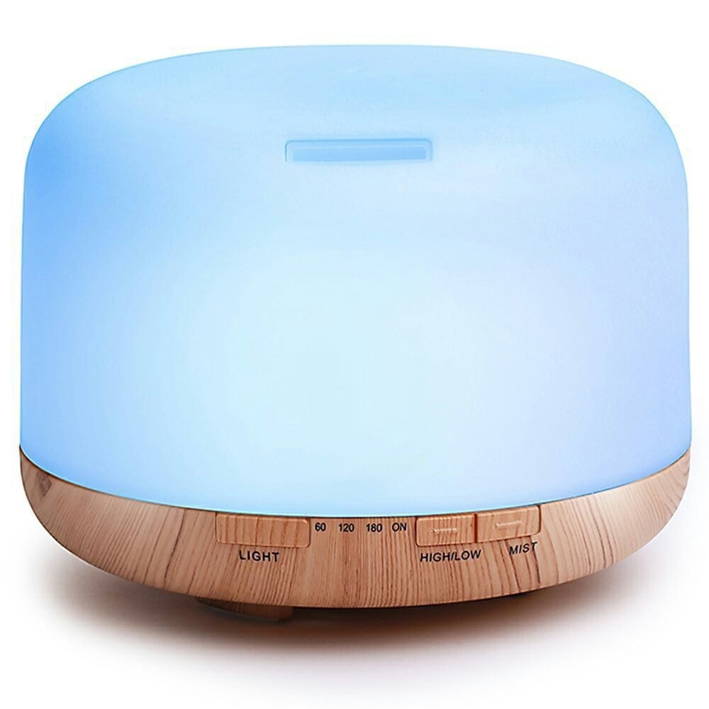 Farbwechselnder Aromatherapie-Diffusor für ätherische Öle mit Fernbedienung
