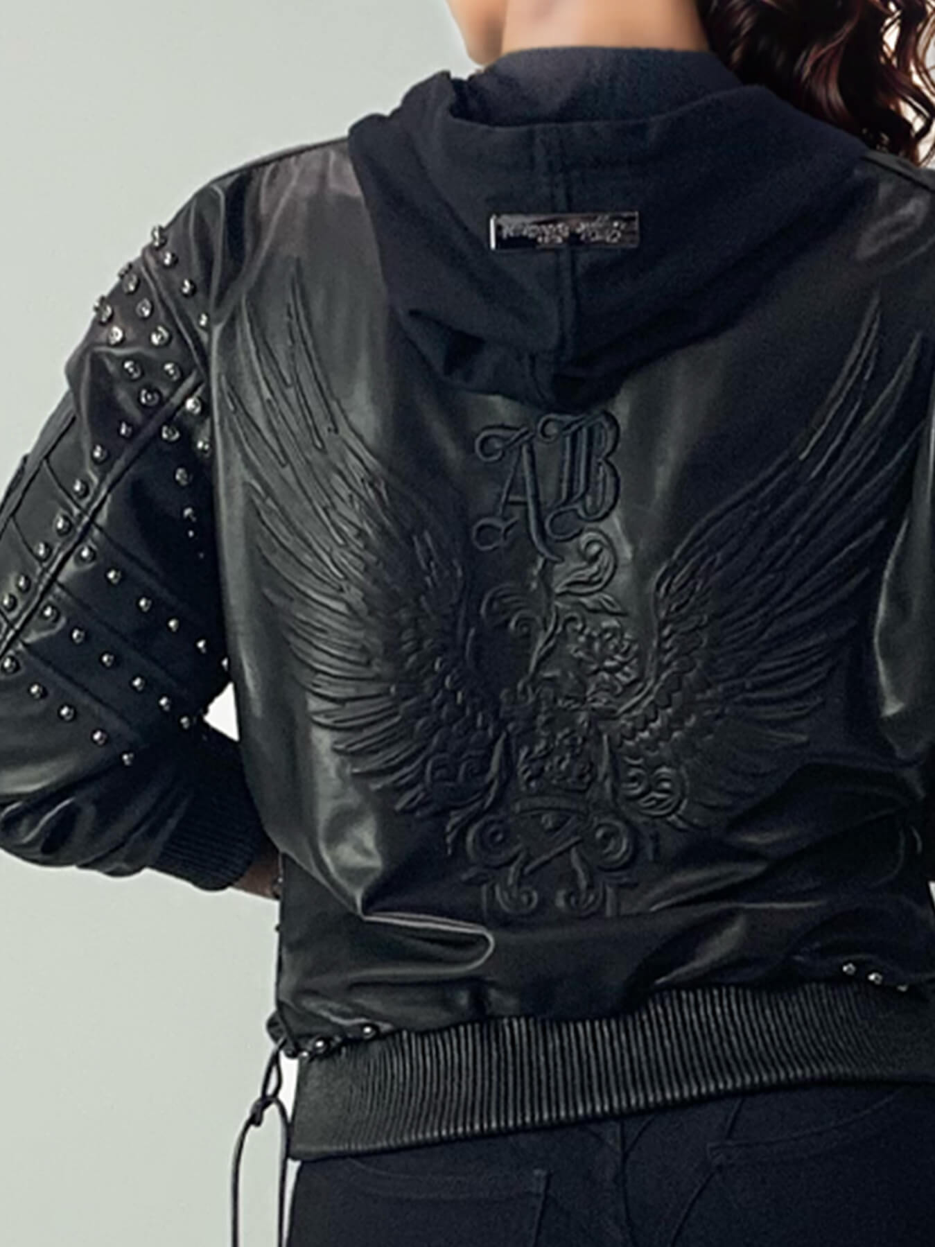 Lederbomberjacke