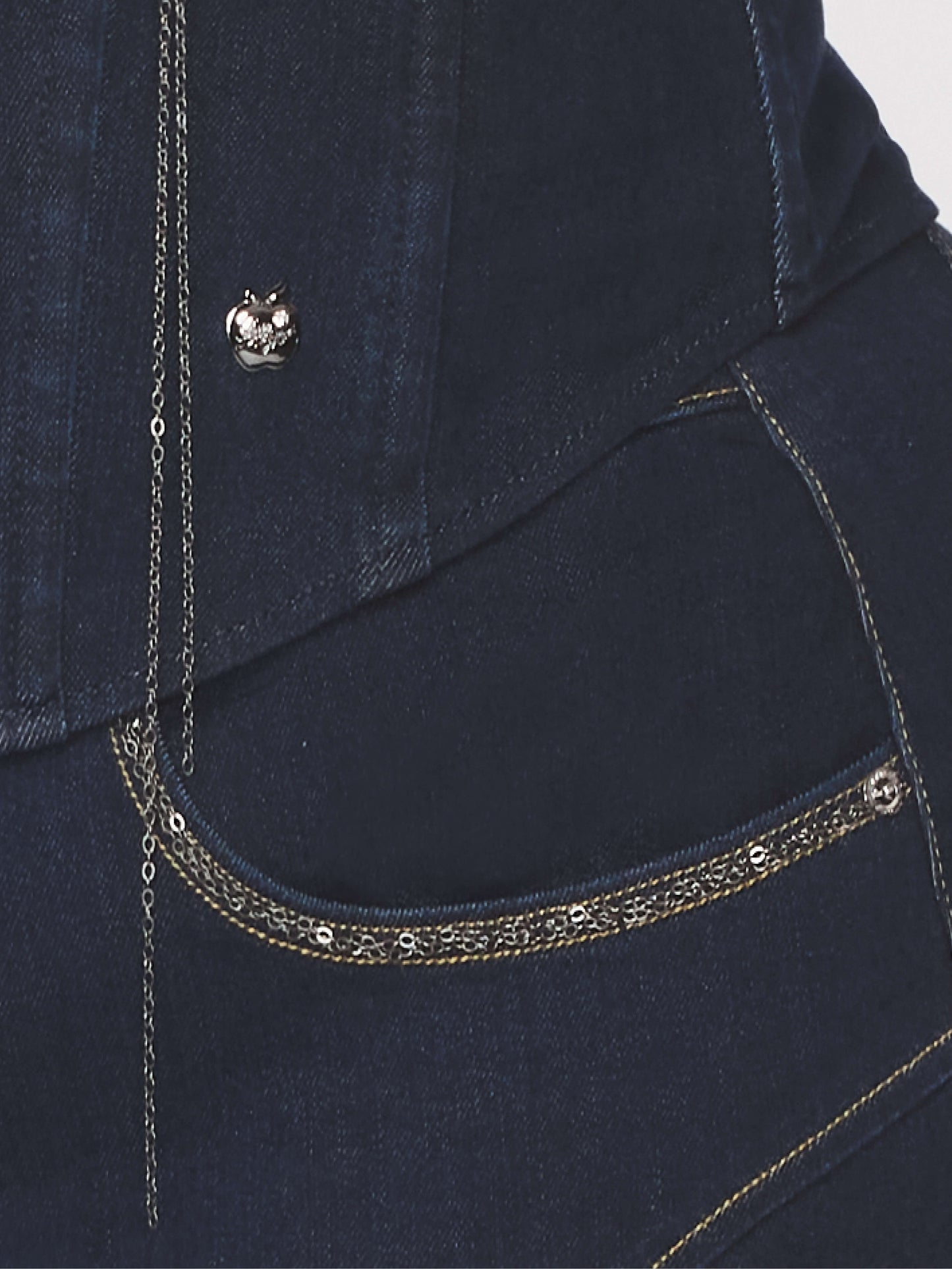 Jeans-Kettenkorsett