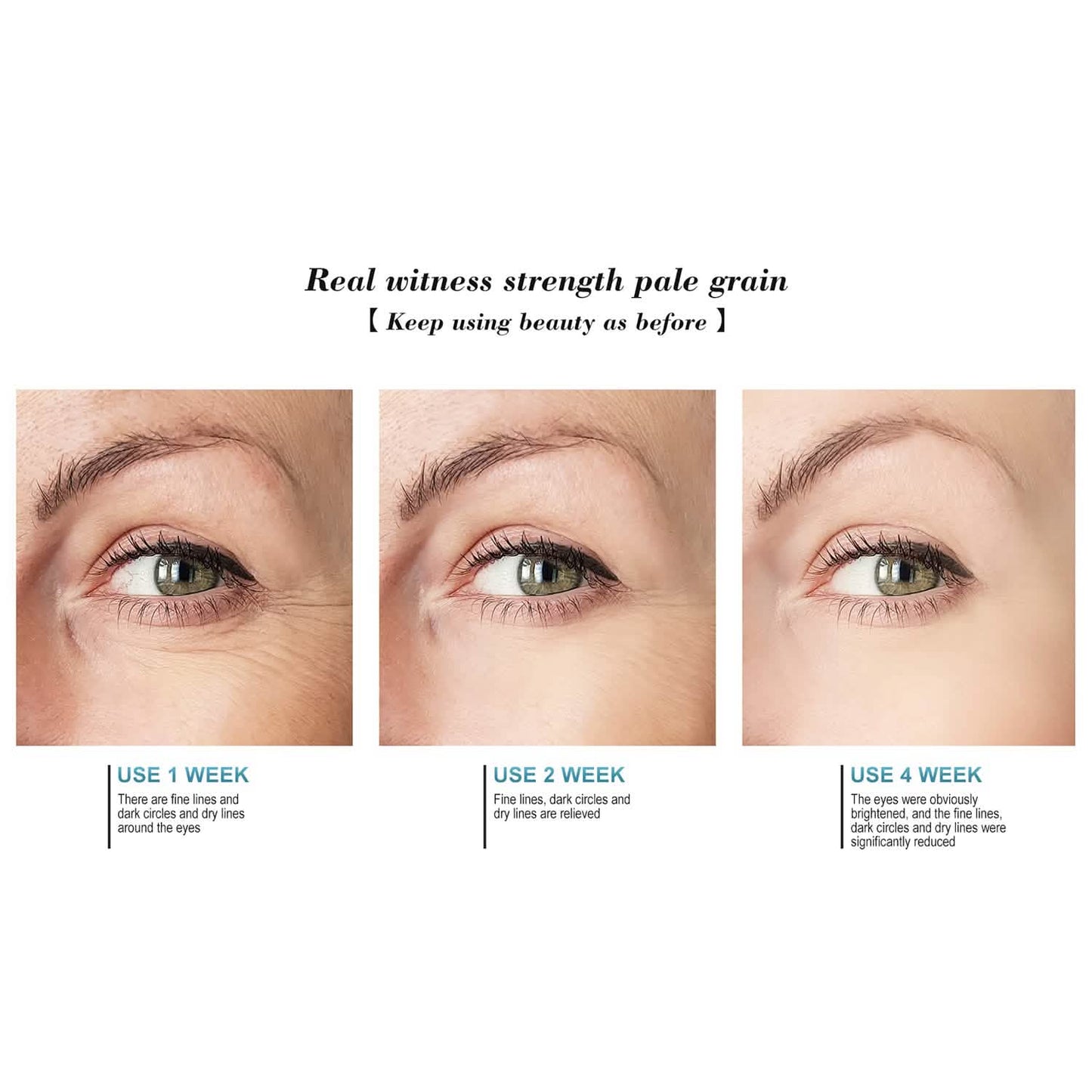 Anti-Aging Beruhigende Retinol-Augencreme A mit Aloe, Hyaluronsäure und Vitamin E