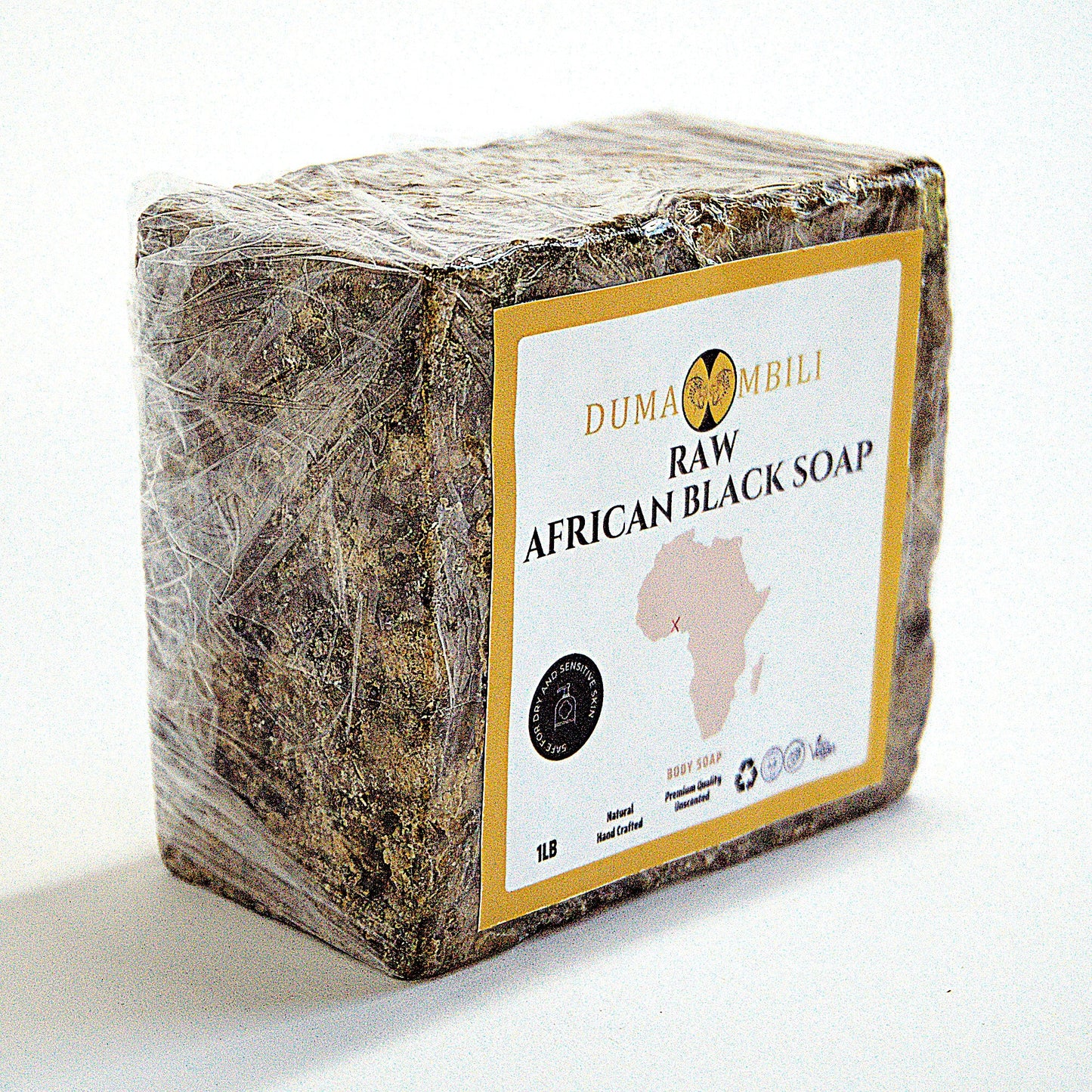 Authentische afrikanische schwarze Seife | Bio-Hautpflege für reine & strahlende Haut