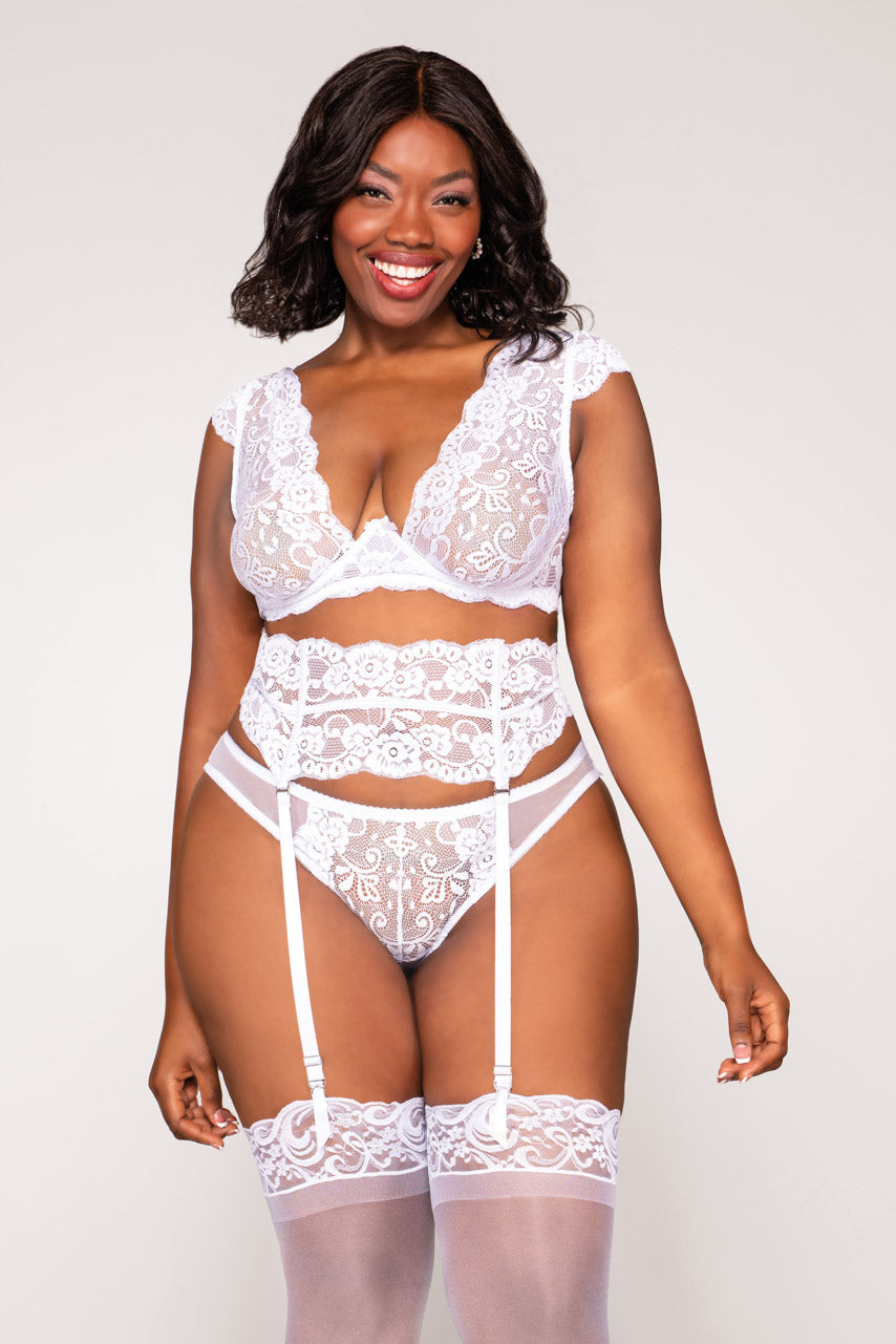 Plus-Size-BH-Set „Everlasting Love“ aus Spitze