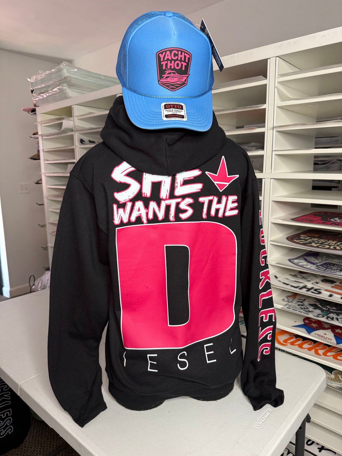 Sie will den Diesel | Lustiger Country Hoodie