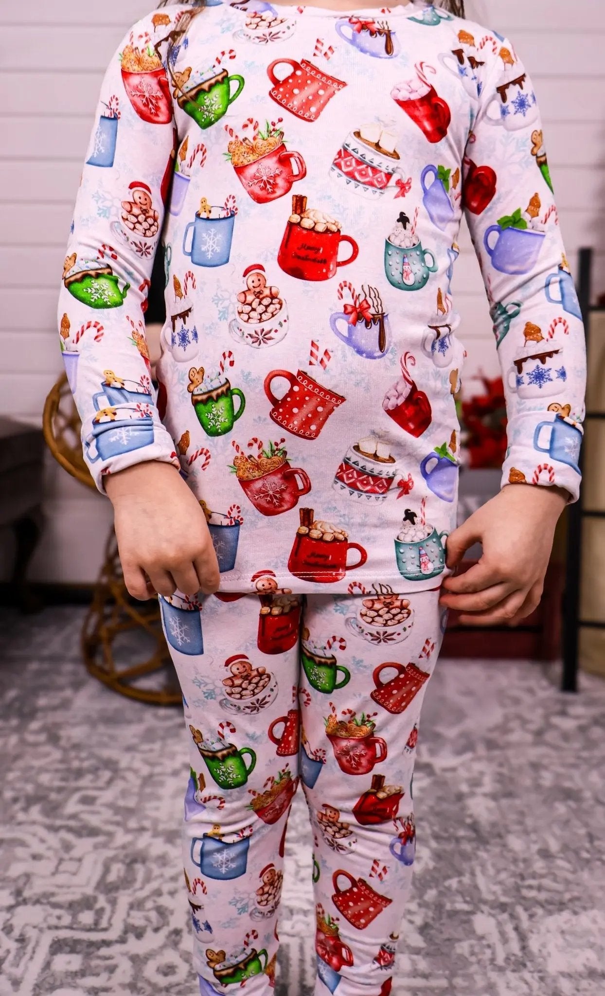 Langarm-Pyjama-Set