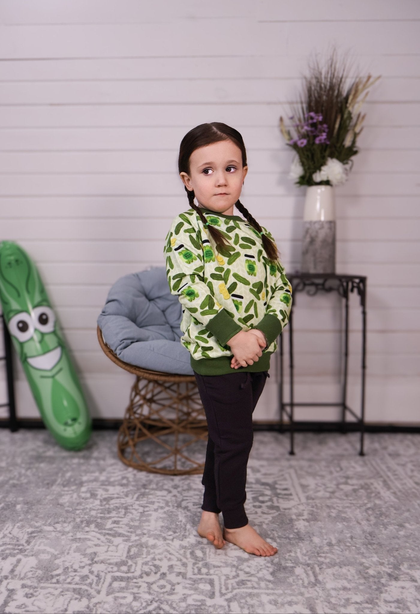 Bambus-Rundhals-Sweatshirt