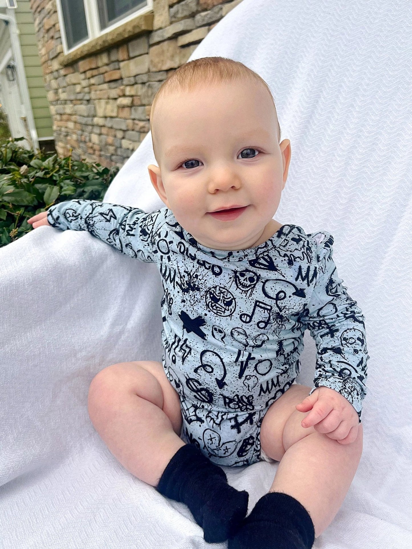 Long Sleeve Bamboo Onesie