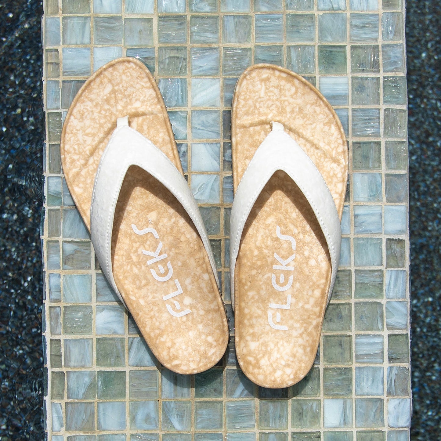 West Beach Flip Flop - Haferflocken