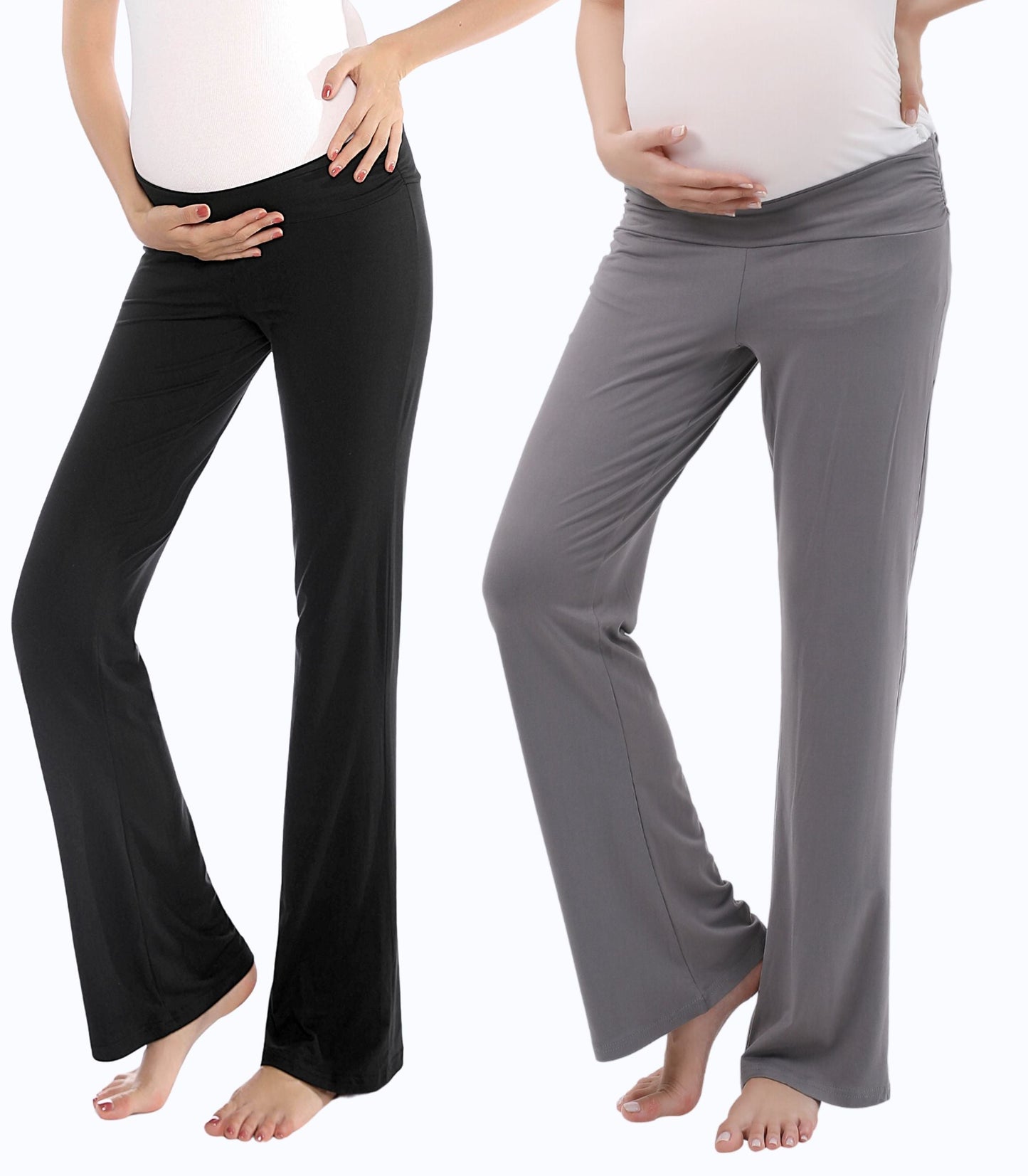 Below Bump Umstands-Postpartum-Schlafhose (2er-Pack)