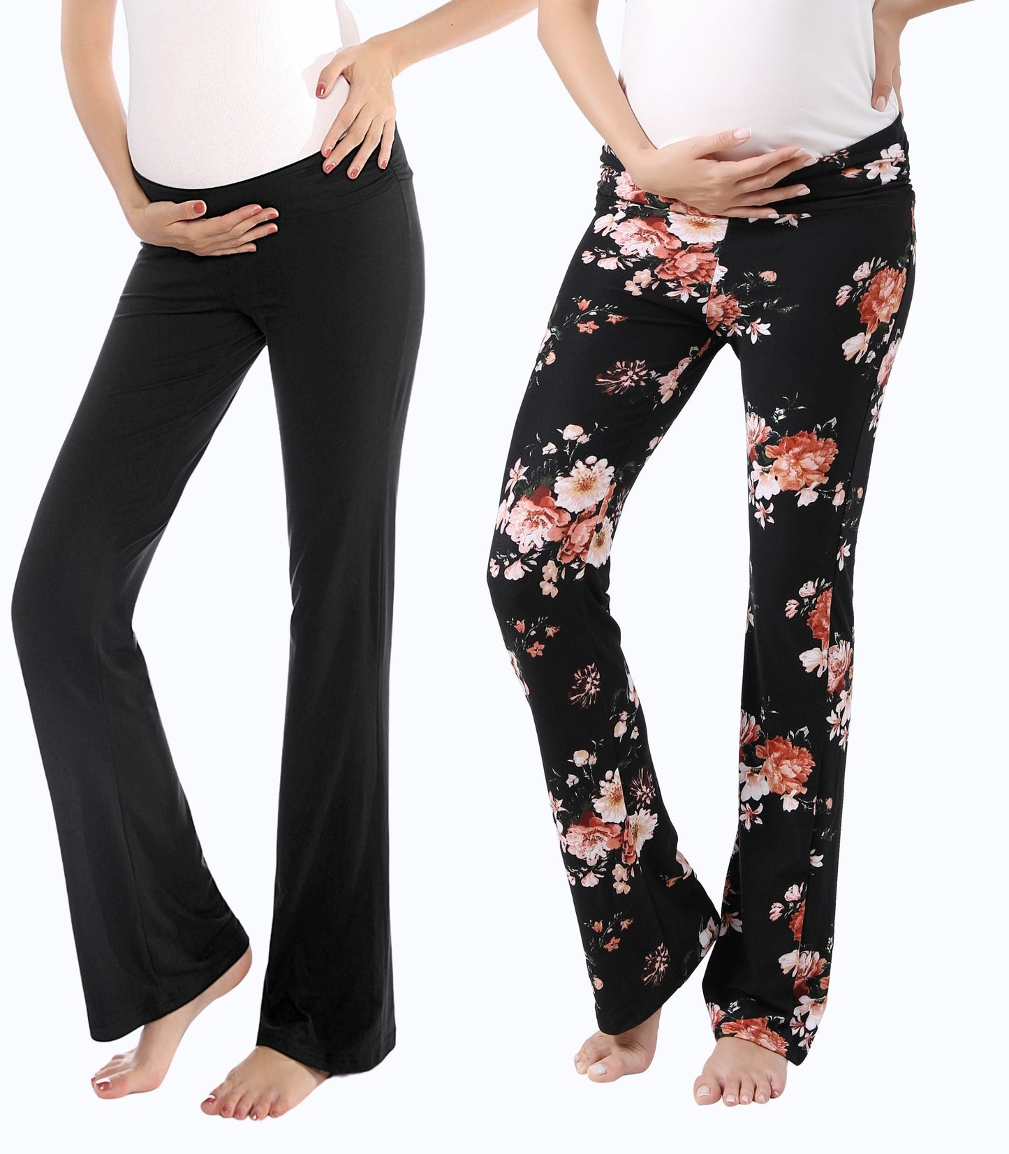 Below Bump Umstands-Postpartum-Schlafhose (2er-Pack)
